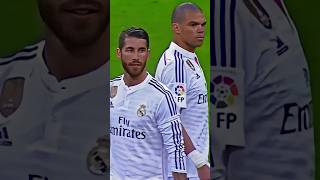 Ramos amp Pepe The Scariest Duo in Football Historyquot👽shorts soccer football pepe ramos cr7 [upl. by Yuille135]