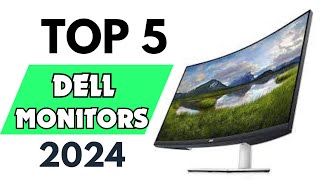 Top 5 Best Dell Monitors of 2024 don’t buy one before watching this [upl. by Gerk]