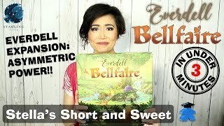 Everdell Bellfaire Board Game  Stellas Short and Sweet [upl. by Mulvihill767]