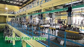 Nutsche Filter Dryer Factory Visit  TOPTION Instrument [upl. by Bowra]