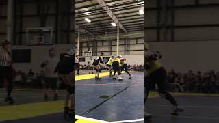 Grand Raggidy takes on Steel City in womens roller derby match up [upl. by Kara113]