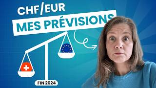 Mes Prévisions EURCHF pour fin 2024 🇨🇭 [upl. by Flavia]