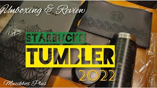 STARBUCKS TUMBLER 2022 Black  SB TUMBLER  TUMBLER Unboxing  Review 2022 [upl. by Yacov561]