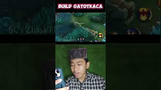 Jadi Ini Build Gatotkaca 1 Hit Yang Damagenya Sakit Banget 🤔 mobilelegends mlbb mobilelegendsid [upl. by Anaid]