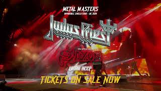 Judas Priest at OVO Arena Wembley  Saxon amp Uriah Heep [upl. by Leonardi79]