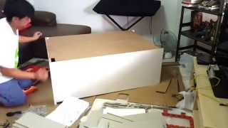 How to assemble a chest drawer time lapse [upl. by Cissy]