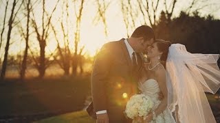 Pear Tree Estate wedding Champaign Illinois wedding video [upl. by Ennazus]