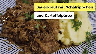 Sauerkraut mit Rippchen  Sehr einfach und Lecker [upl. by Rusticus268]