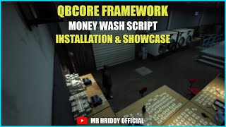 QBCoreESX Free Money Wash Script  For Fivem Server  Install amp Showcase [upl. by Neiv183]