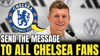 WHAT A TWIST TONI KROOS MADE A SHOCKING REVELATION ABOUT HIS FUTURE AND CHELSEA CHELSEA NEWS [upl. by Docila]