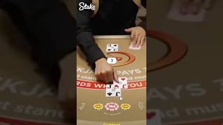 ₹10 lakh blackjack stake gambling casino jackpot lasvegas shorts fyp foryou [upl. by Lerim]