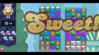 Candy crush saga level 1875without boostersNightmarishly hard level 😇😇😇😇 [upl. by Anitsej]