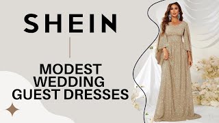 TOP 10 SHEIN MODEST WEDDING GUEST DRESSES MAY 2023 [upl. by Gasperoni]