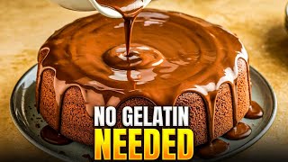 Expert Baker Shares Top Tips for Making Chocolate Glaze Cake Without Gelatine [upl. by Hailey]