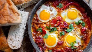 Hoe maak je de lekkerste shakshuka  Ottolenghi geïnspireerd  The Cooking Stories [upl. by Kinnon]