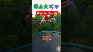 Wait For End scene 😨😞 trampoline backflipsfordays challenge tramp parkour [upl. by Lerak]