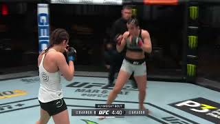 Alexa Grasso vs Maycee Barber highlights real striking [upl. by Etnohs672]