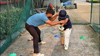 Personal coaching u10 Cricket player [upl. by Thorncombe7]