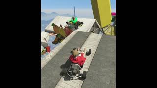 Fun Parkour  Go Kart GTA5 shorts [upl. by Nnazil]