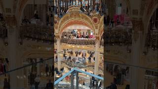 Paris Galerie Lafayette Stunning Interior Design [upl. by Blisse]