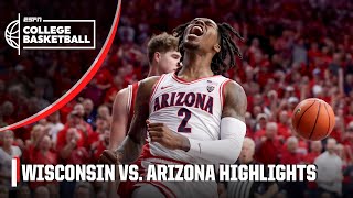 Wisconsin Badgers vs Arizona Wildcats  Full Game Highlights [upl. by Gabriell]