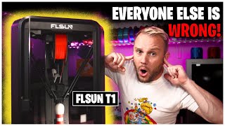 Watch The FASTEST 3D Printer I Own FLSUN T1 Delta [upl. by Oitaroh229]