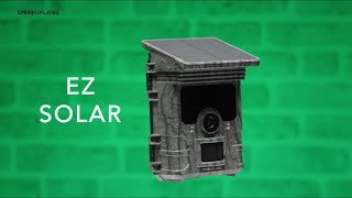 Product Video Camouflage EZ Solar Wildcamera  English [upl. by Kizzee729]