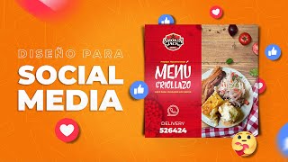 💎Cómo Diseñar para Redes Sociales  Photoshop Tutorial  bien explicado 👨‍🏫 [upl. by Ellehcam614]