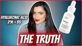 SPECIALIST testing THE ORDINARY HYALURONIC ACID 2  B5 the truth honest review how to use [upl. by Can]