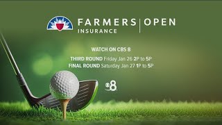 Farmers Insurance Open  Round Three tees off Friday morning [upl. by Seagraves]