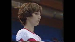 Yvonne Tousek CAN  Worlds 1997  All Around  Floor Exercise [upl. by Enelrahs]