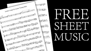 GET UNLIMITED FREE SHEET MUSIC  Downloading MuseScore Sheet Music for FREE Without Subscription [upl. by Klina]