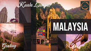 Malaysia Tour  Colombo to Kuala Lumpur on Air Asia  Genting Highlands Batu Caves Petronas Towers [upl. by Schindler]