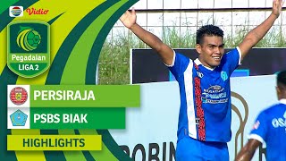 Persiraja Banda Aceh VS PSBS Biak  Highlights  Pegadaian Liga 2 202324 [upl. by Janiuszck475]