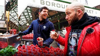 Best London Market Food Tour Inside 1000 Year Old Market [upl. by Acinej489]