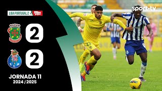 Resumo P Ferreira 22 FC Porto B  Liga Portugal Meu Super  sport tv [upl. by Sallyann]