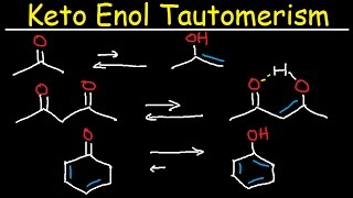 Keto Enol Tautomerism  Acidic amp Basic Conditions [upl. by Yenot]