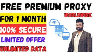 how to get free premium proxy  premium residential proxy  30 days unlimited proxy free worldwide [upl. by Arikat]