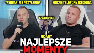 DENIS ZAŁĘCKI VS FERRARI  ROAST CLOUT MMA 5  NAJLEPSZE MOMENTY [upl. by Noiraa390]