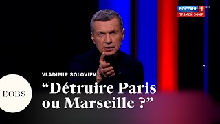 En Russie ce présentateur télé menace encore la France après le soutien de Macron à l’Ukraine [upl. by Nitsed256]