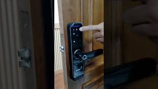 Cara Setting Smart Digital Lock Paloma shortvideo [upl. by Brieta]