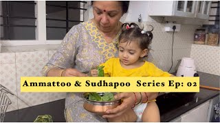 Cooking for Sudhapoo  ammattoo and sudhapoo  Home Vlog  Thara Kalyan  Sudhapoo [upl. by Isolt]