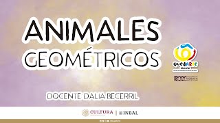 Técnica de animales geométricos  Docente Dalia Becerril [upl. by Aham]