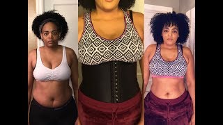 Waist training Before amp After 11 months Yianna Waist Trainer [upl. by Lena]