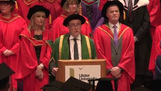 Ulster University Summer 2017 Graduation  morning ceremony BelfastJordanstown [upl. by Lette]