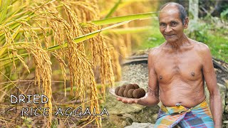 Simple Day Easy Dried Rice Aggala Recipe 😋👌  Simple Snack for Any Day  බත් අග්ගලා  Mr Gune [upl. by Hannon536]