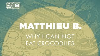 Matthieu B  Why I Can Not Eat Crocodiles Plastic City Suburbia I Official Video [upl. by Pelpel50]