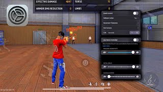 New Settings ⚙️ Iphone xr Headshot  Free Fire [upl. by Kutzer966]