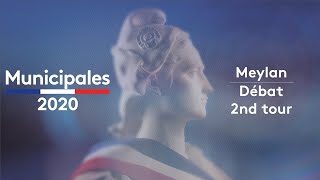 Municipales 2020  Débat du 2nd tour à Meylan Isère [upl. by Eniagrom]