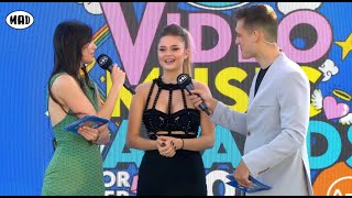 H Stefania στο VIP Red Carpet των Mad Video Music Awards 2023 από τη ΔΕΗ [upl. by Lajes]